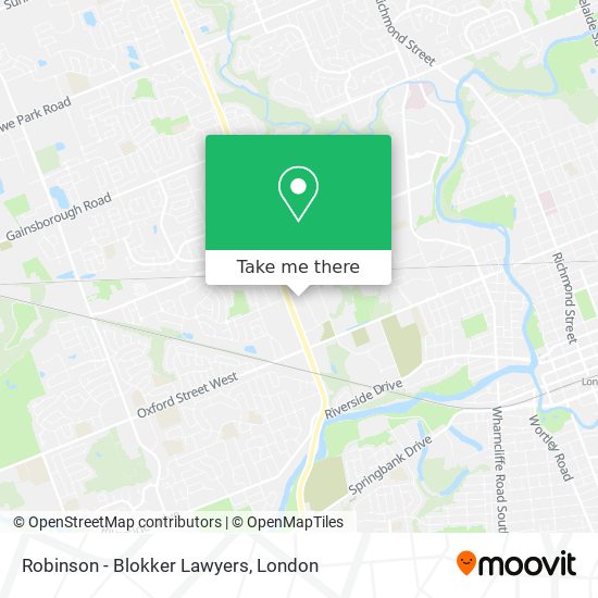 Robinson - Blokker Lawyers map