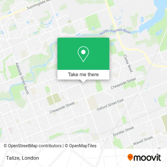 Talize map