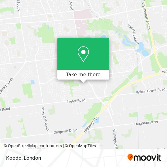 Koodo map