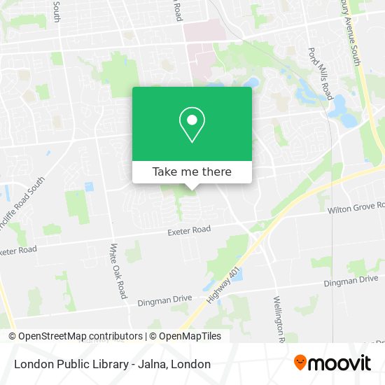 London Public Library - Jalna map