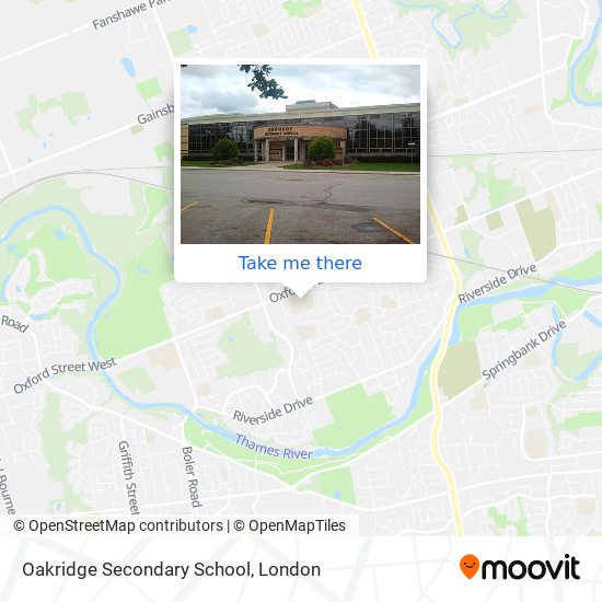 Oakridge Secondary School plan