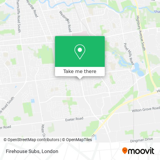 Directions To Firehouse Subs How To Get To Firehouse Subs In London By Bus?