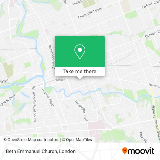 Beth Emmanuel Church map