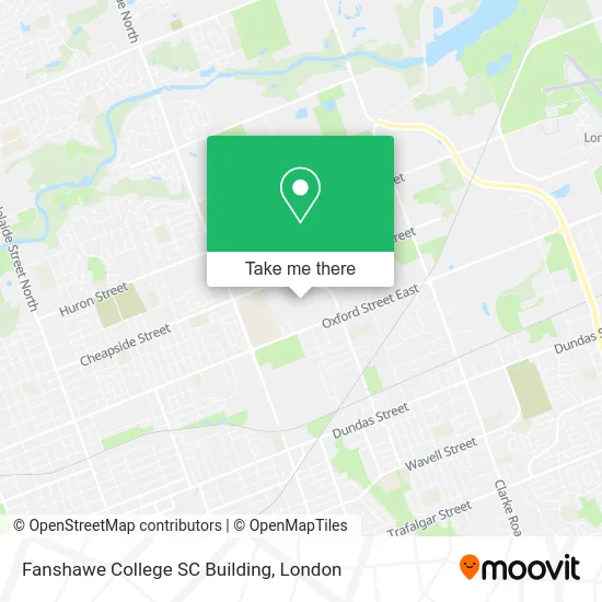 Fanshawe College SC Building map