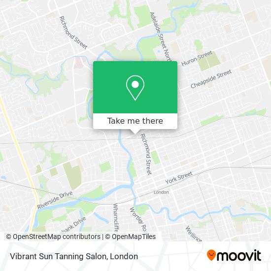 Vibrant Sun Tanning Salon map