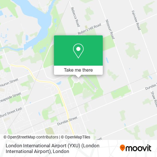 London International Airport (YXU) (London International Airport) map
