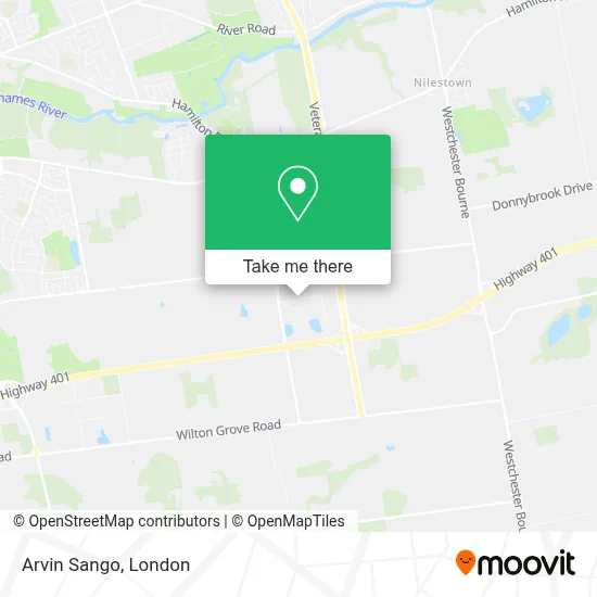 Arvin Sango map