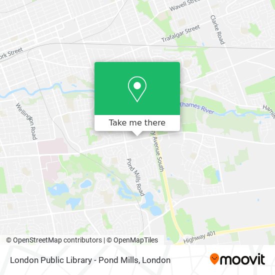 London Public Library - Pond Mills plan