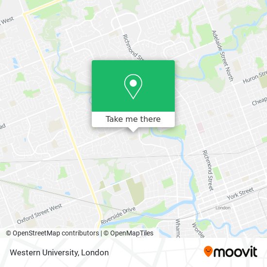 Western University map