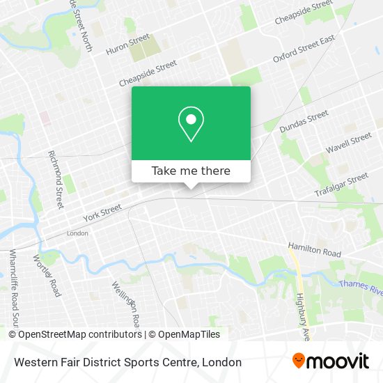 Western Fair District Sports Centre plan