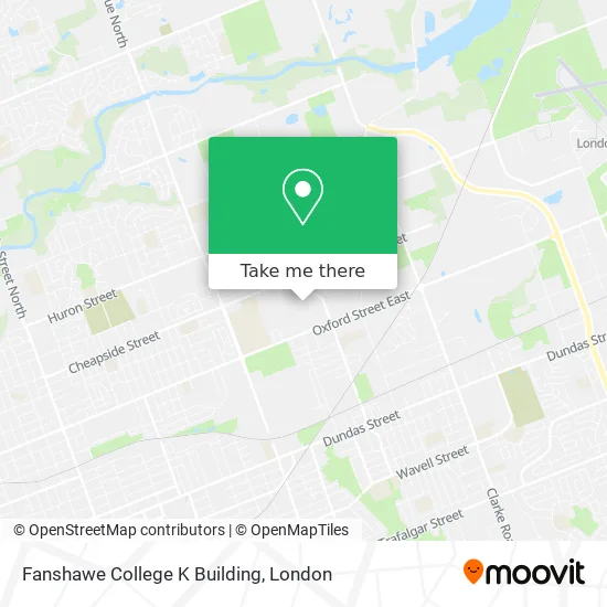 Fanshawe College Campus Map How To Get To Fanshawe College K Building In London By Bus?