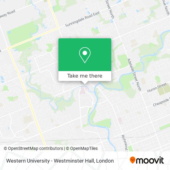 Western University - Westminster Hall plan