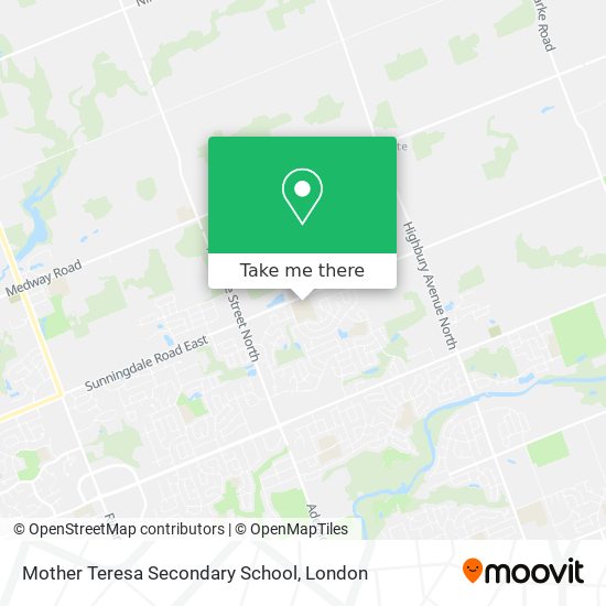 Mother Teresa Secondary School plan
