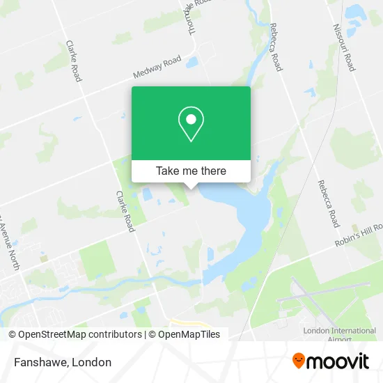 Fanshawe map