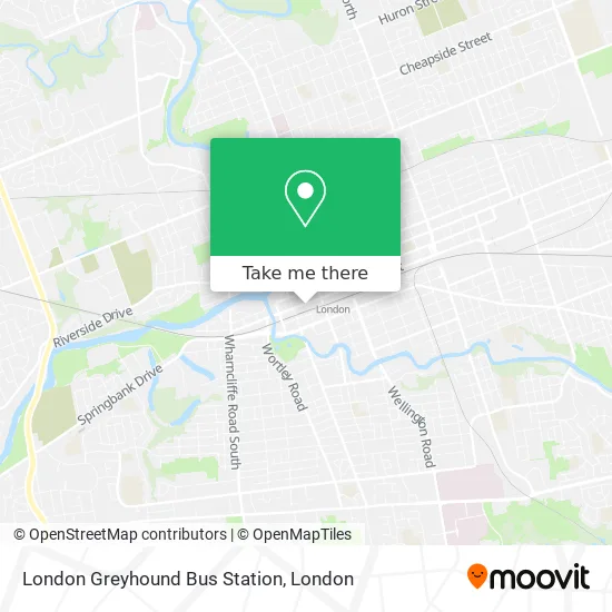 Map Of Greyhound Stations How To Get To London Greyhound Bus Station By Bus