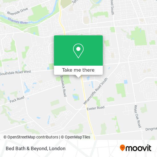 Bed Bath And Beyond Map How To Get To Bed Bath & Beyond In London By Bus?