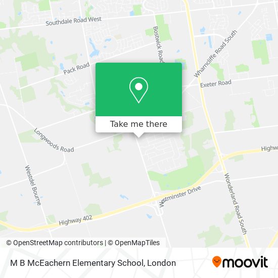 M B McEachern Elementary School plan