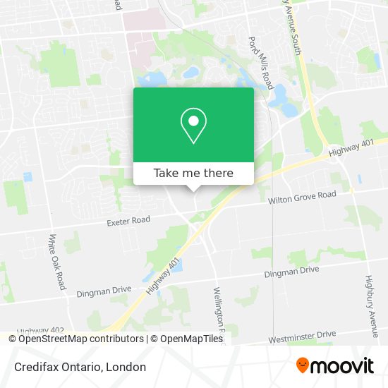 Credifax Ontario plan