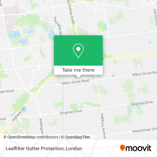 Leaffilter Gutter Protection map