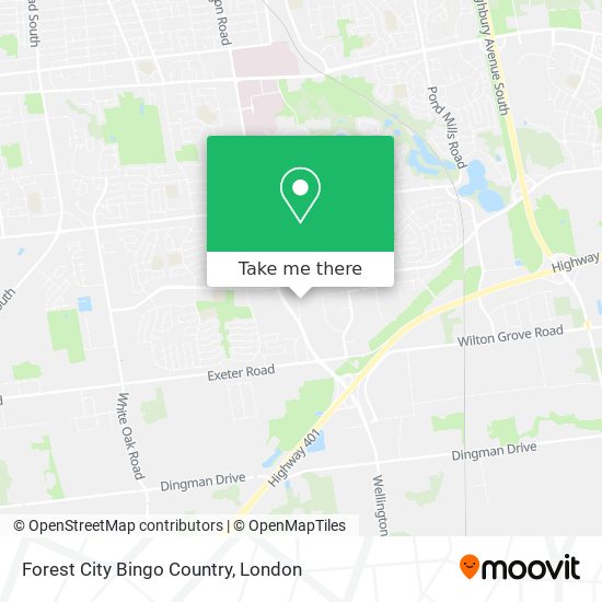 Forest City Bingo Country map