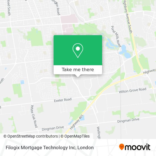 Filogix Mortgage Technology Inc map