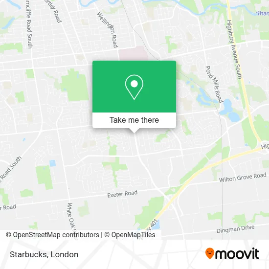 Starbucks map