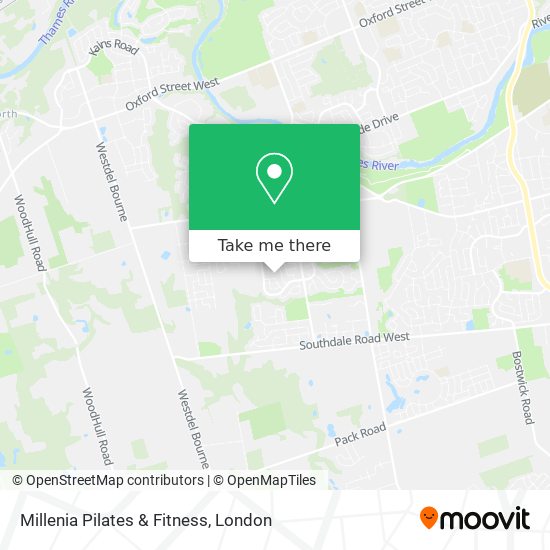 Millenia Pilates & Fitness map