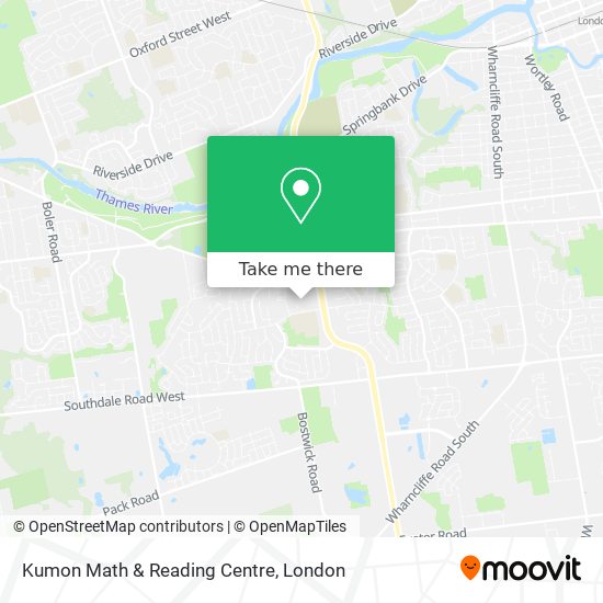 Kumon Math & Reading Centre map