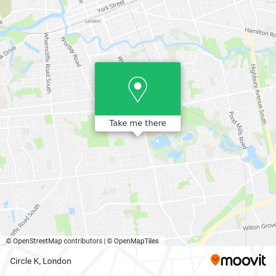 Directions To Circle K How To Get To Circle K In London By Bus?