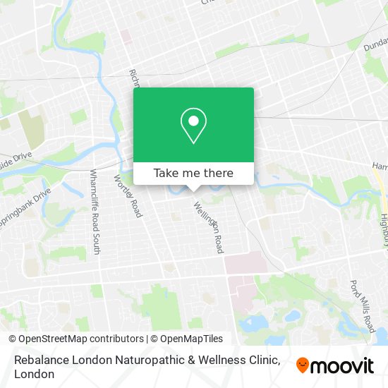 Rebalance London Naturopathic & Wellness Clinic plan