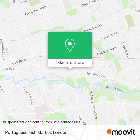Portuguese Fish Market plan
