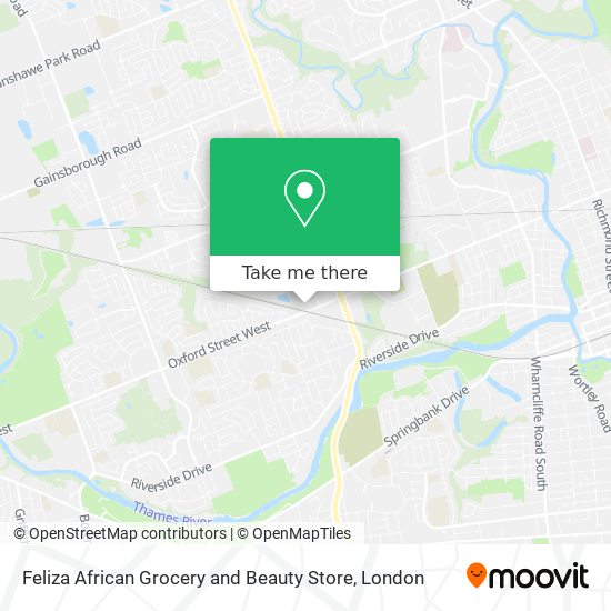 Feliza African Grocery and Beauty Store map