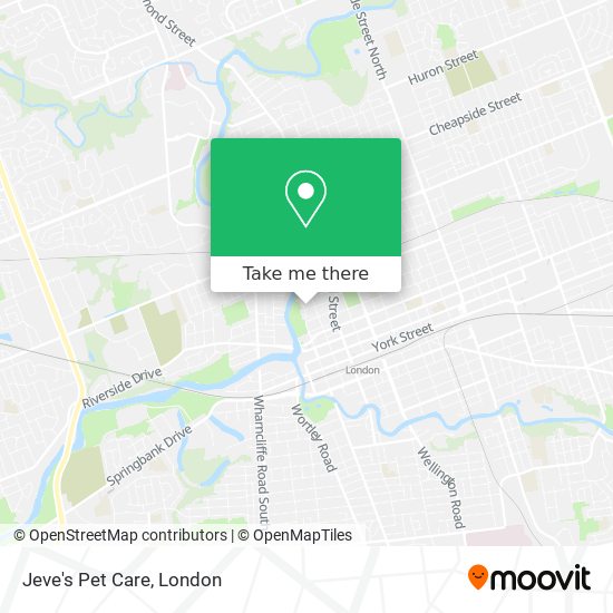 Jeve's Pet Care map