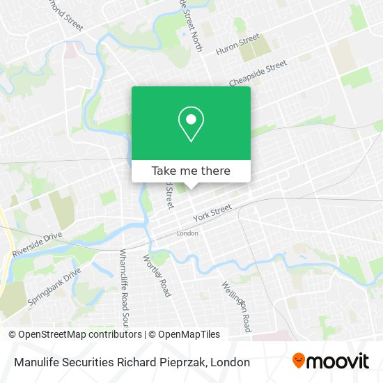 Manulife Securities Richard Pieprzak map