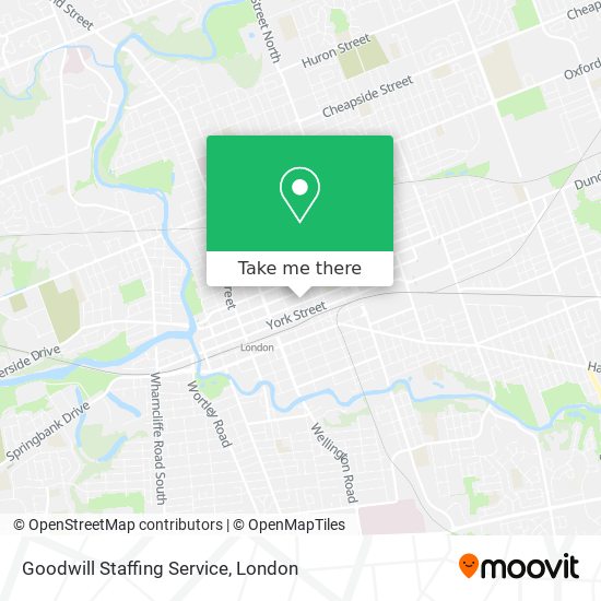 Goodwill Staffing Service map