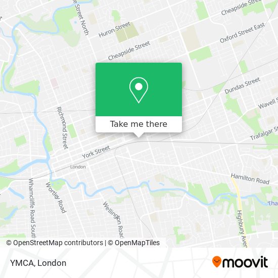 YMCA map