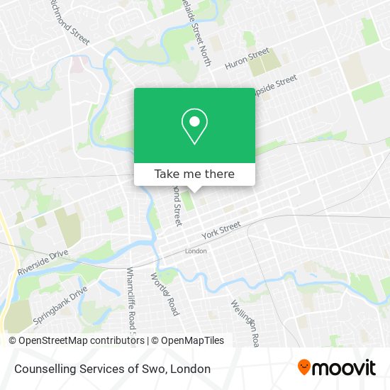 Counselling Services of Swo map