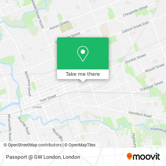 Passport @ GW London map