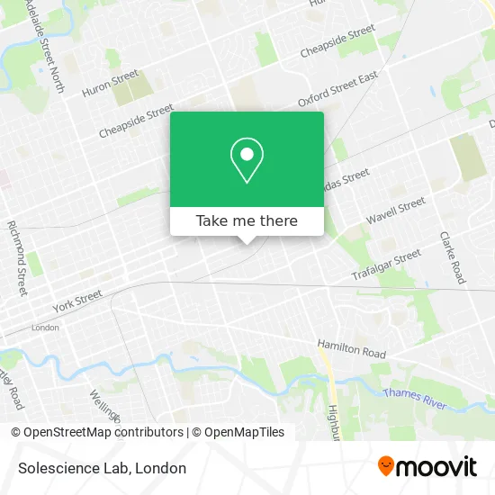 Solescience Lab map