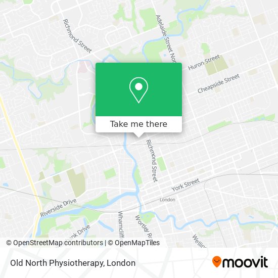 Old North Physiotherapy map