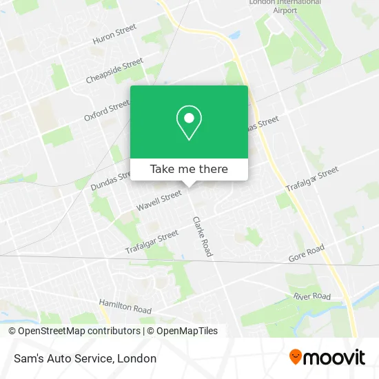 Sam's Auto Service plan