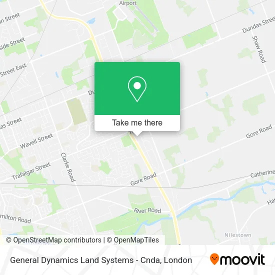 General Dynamics Land Systems - Cnda map