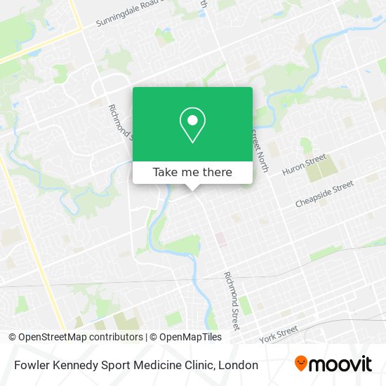 Fowler Kennedy Sport Medicine Clinic plan