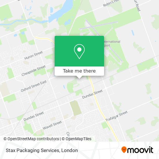 Stax Packaging Services map
