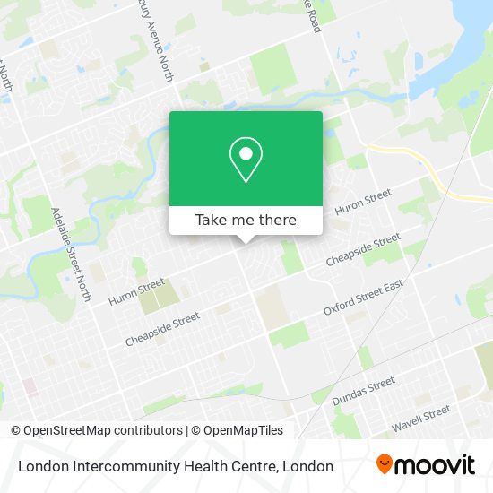 London Intercommunity Health Centre plan