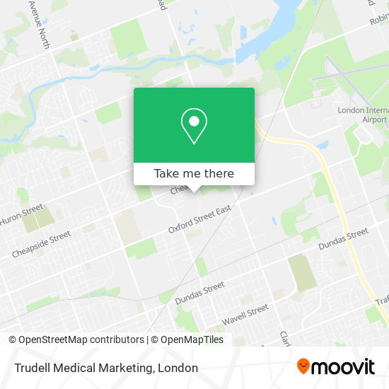 Trudell Medical Marketing map