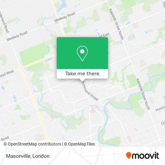 Masonville map