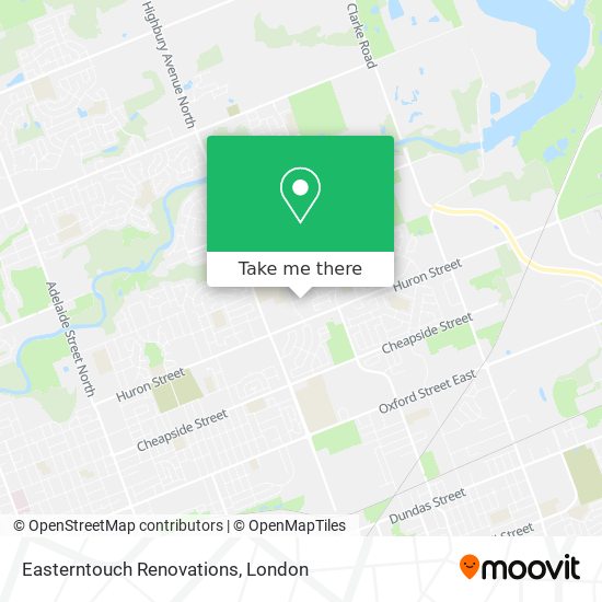 Easterntouch Renovations map