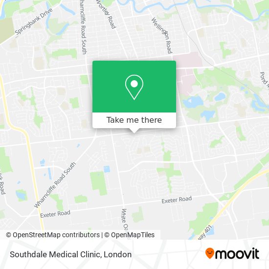 Southdale Medical Clinic map