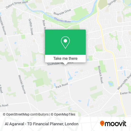 Al Agarwal - TD Financial Planner map